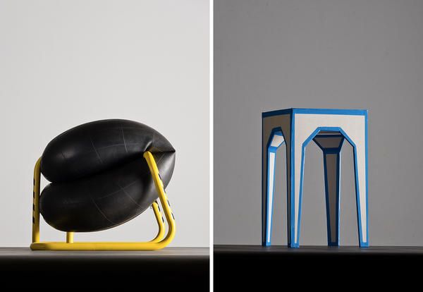 Stools from the Butterfly Project an ongoing project developed by Kunsthochschulekassel / University of Kassel which will be presented during DesignMarch 2018