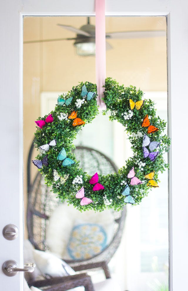 Butterfly Wreath - Summer Wreaths