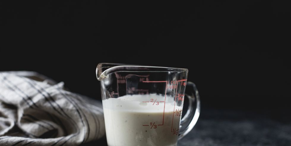 buttermilk in a jug