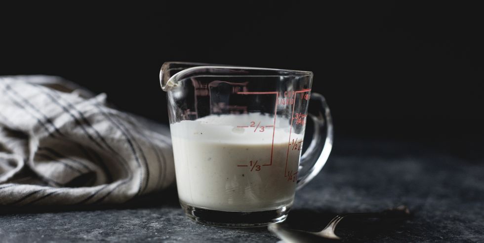 buttermilk in a jug