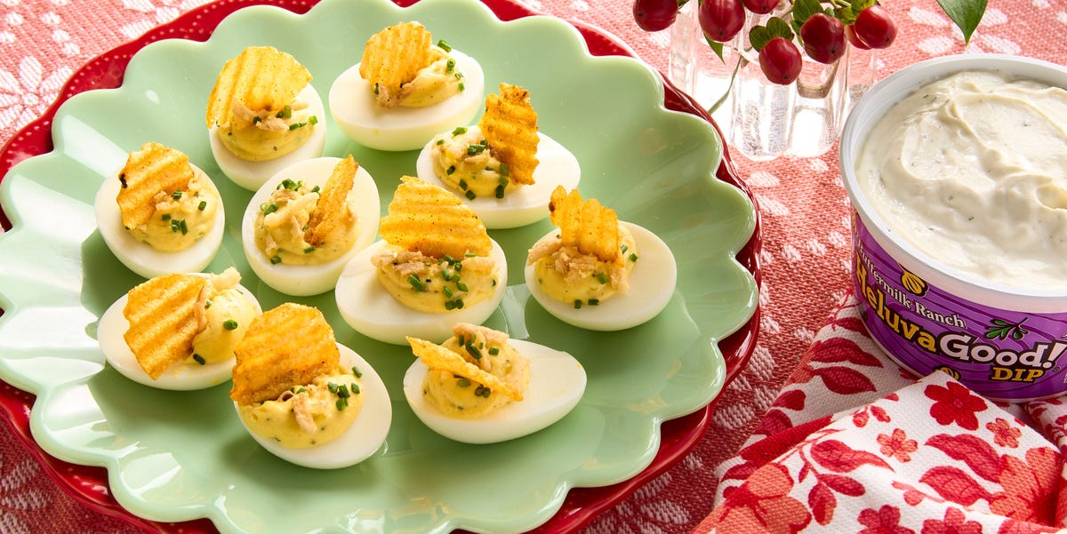 Buttermilk Ranch Deviled Eggs