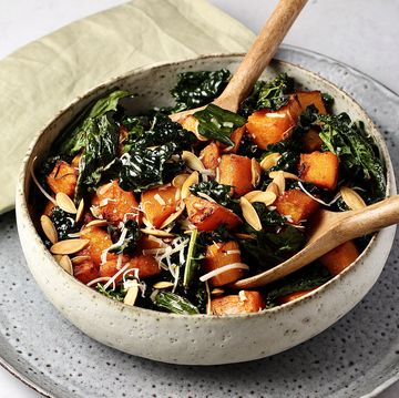 butternut squash and kale salad