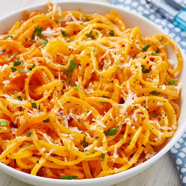 Butternut Squash Noodles noodles made out of butternut squash