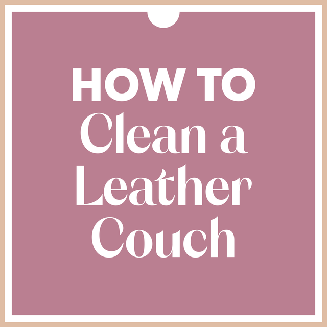 how to clean a leather couch