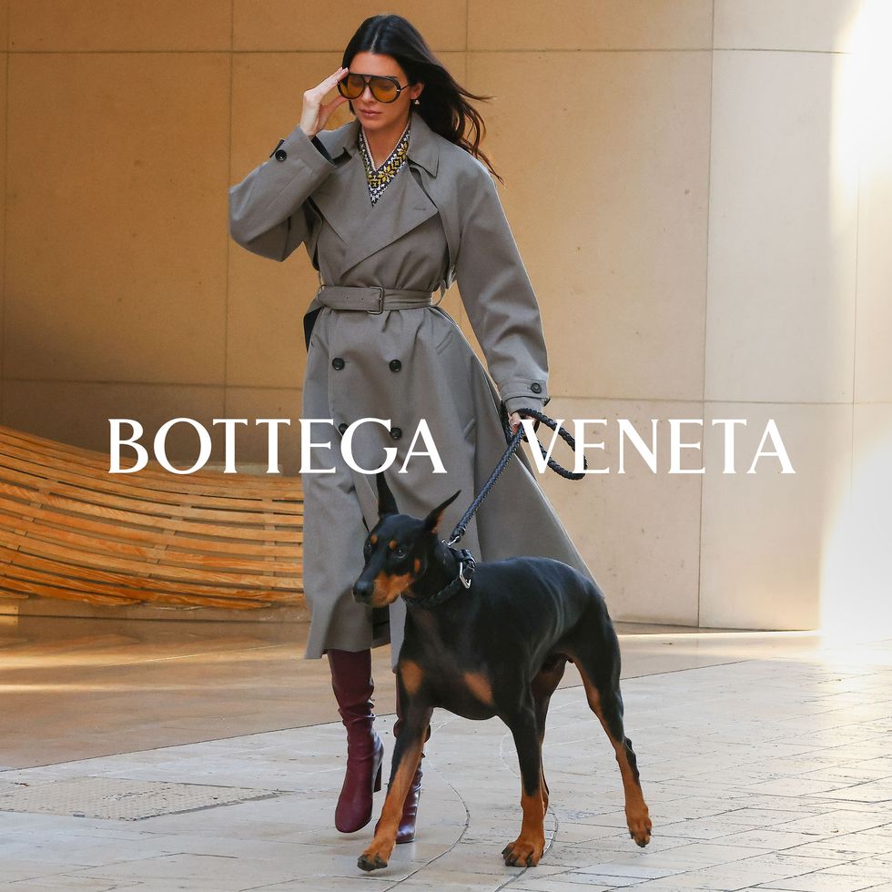 bottega veneta「狗仔式」形象廣告引爆討論！超模kendall jenner 日常街拍穿搭變時尚大片 同款包詢問度竄升