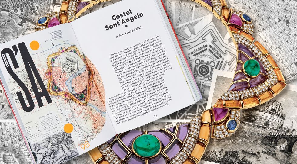 最美的旅遊書！從羅馬的一磚一瓦裡看見寶格麗的珠寶地圖