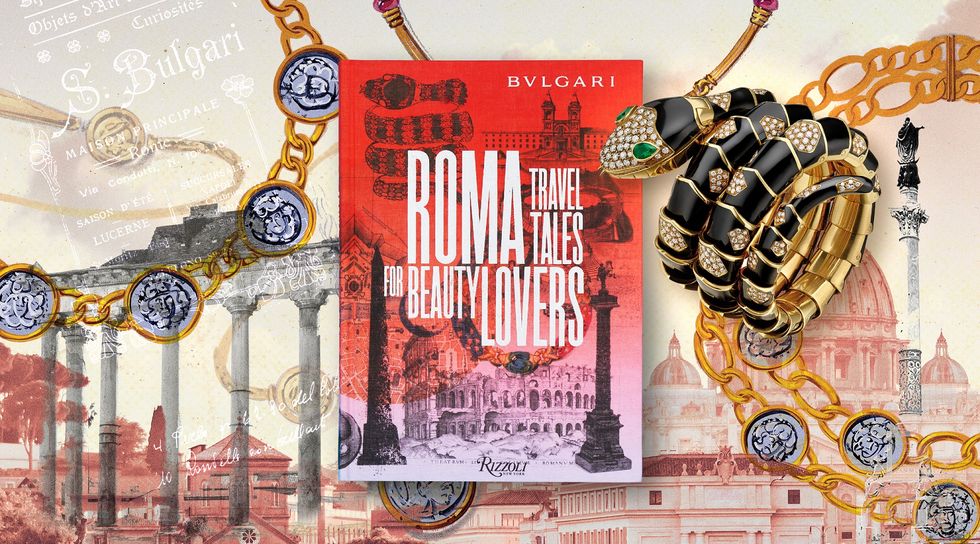 最美的旅遊書！從羅馬的一磚一瓦裡看見寶格麗的珠寶地圖