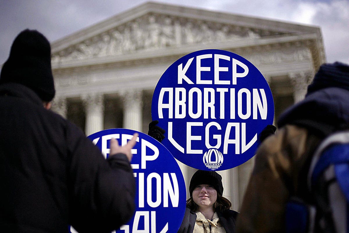 TikTokers are sending hangers to the Supreme Court. Abortion rights  activists say that goes too far.