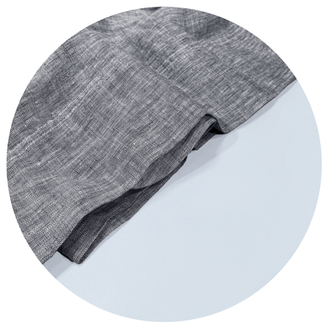 byub grey sheets in circular white graphic
