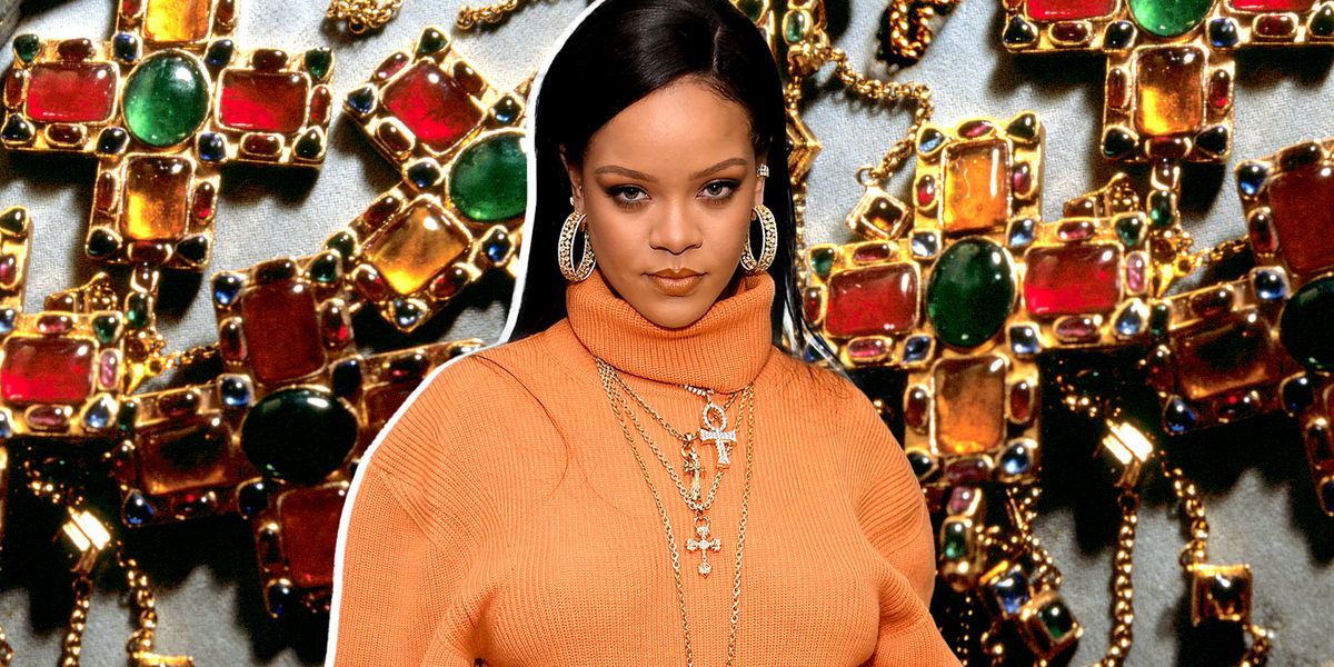 The Chanel Jewelry Story Behind Rihanna's Pregnancy Announcement