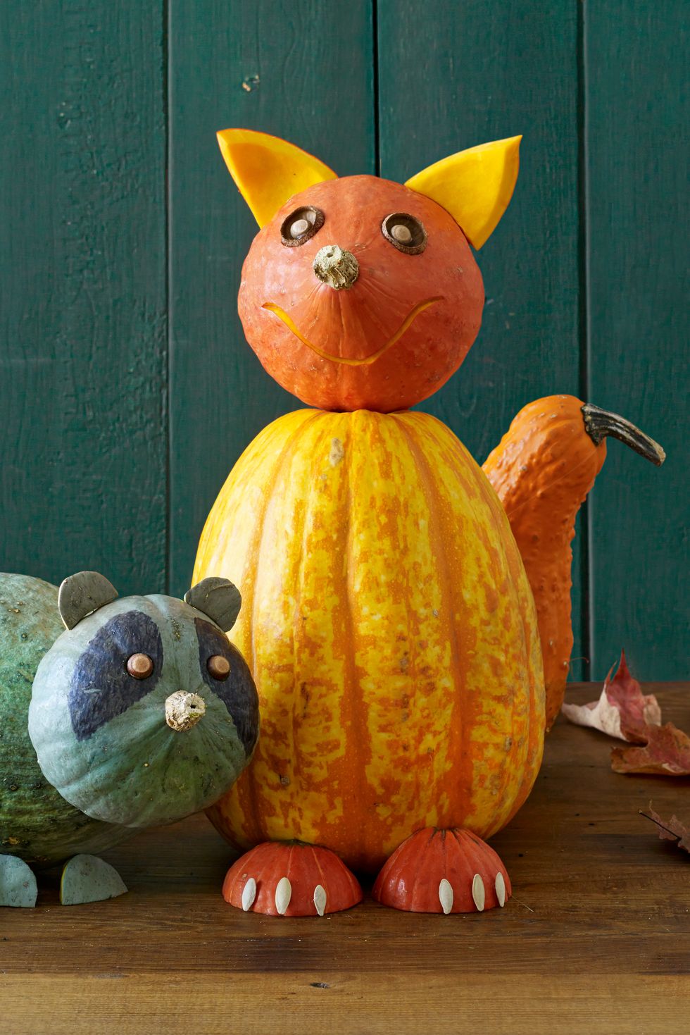 pumpkin carving ideas fox friend