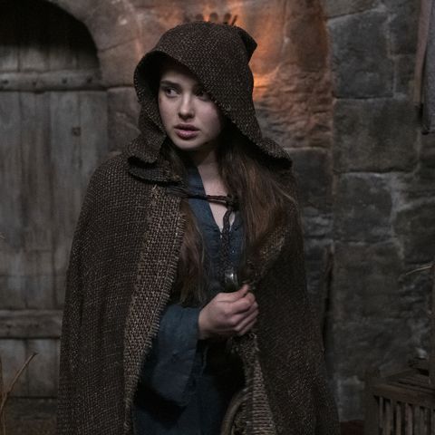 cursed l to r katherine langford as nimue in episode 102 of cursed cr ludovic robertnetflix © 2020