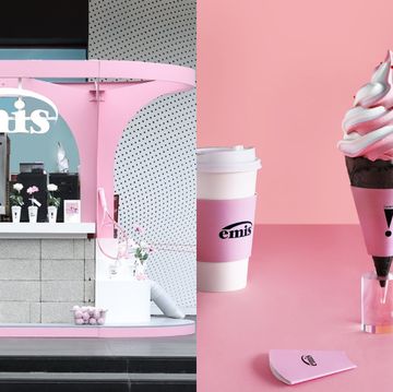 cafen攜手emis進駐台中勤美誠品綠園道！獨家粉紅拿鐵、霜淇淋打造時髦粉紅sland