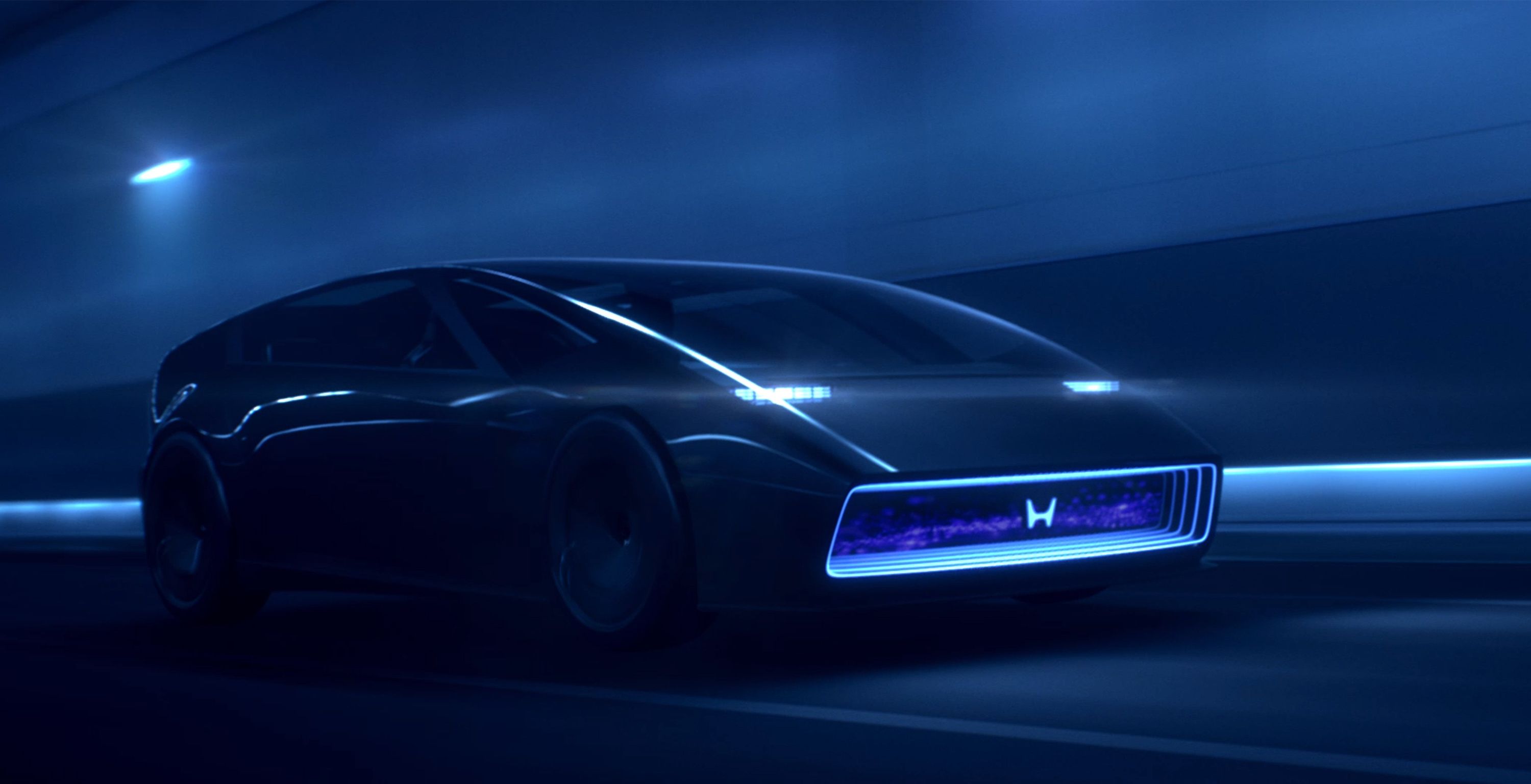 Honda's Saloon Concept Looks Right Out of Cyberpunk