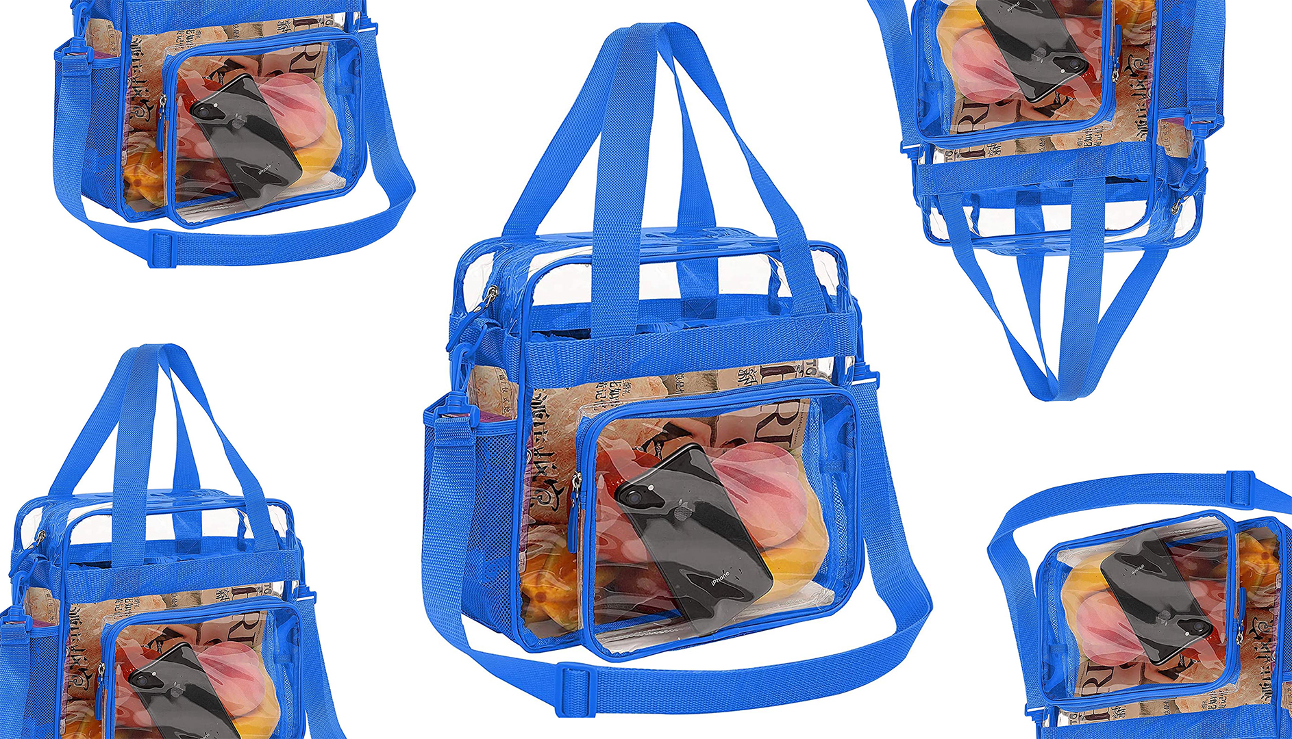 HULISEN Clear Tote Bag Stadium Approved Clear Bags India  Ubuy