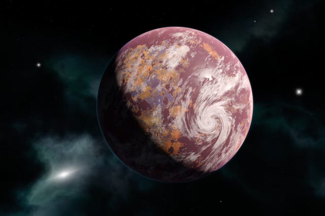 paarse planeet