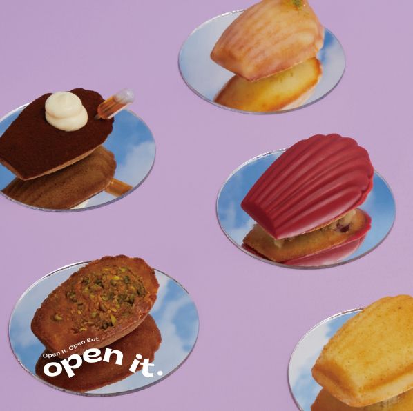 法式甜點瑪德蓮品牌「open it」獨創新口味！鐵觀音、八卦山土鳳梨等在地食材融合法式點心