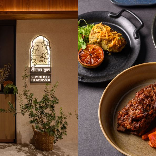 印度餐廳「夏花餐室」於新光三越diamond towers正式開幕！以當代手法呈現印度貴族料理