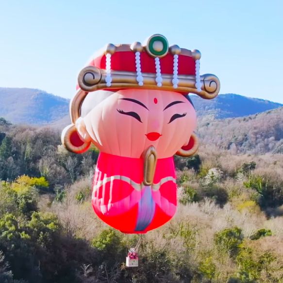 2023臺灣國際熱氣球嘉年華亮點！全球唯一媽祖熱氣球，9場光雕音樂會、700架無人機刷新歷年紀錄