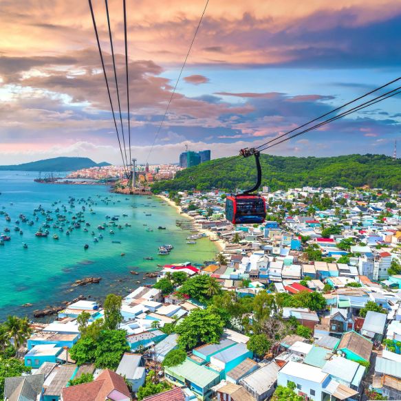 越南「富國島」化身全新旅遊勝地！「世界最長跨海纜車、水路主題樂園」等打造熱帶島嶼度假首選