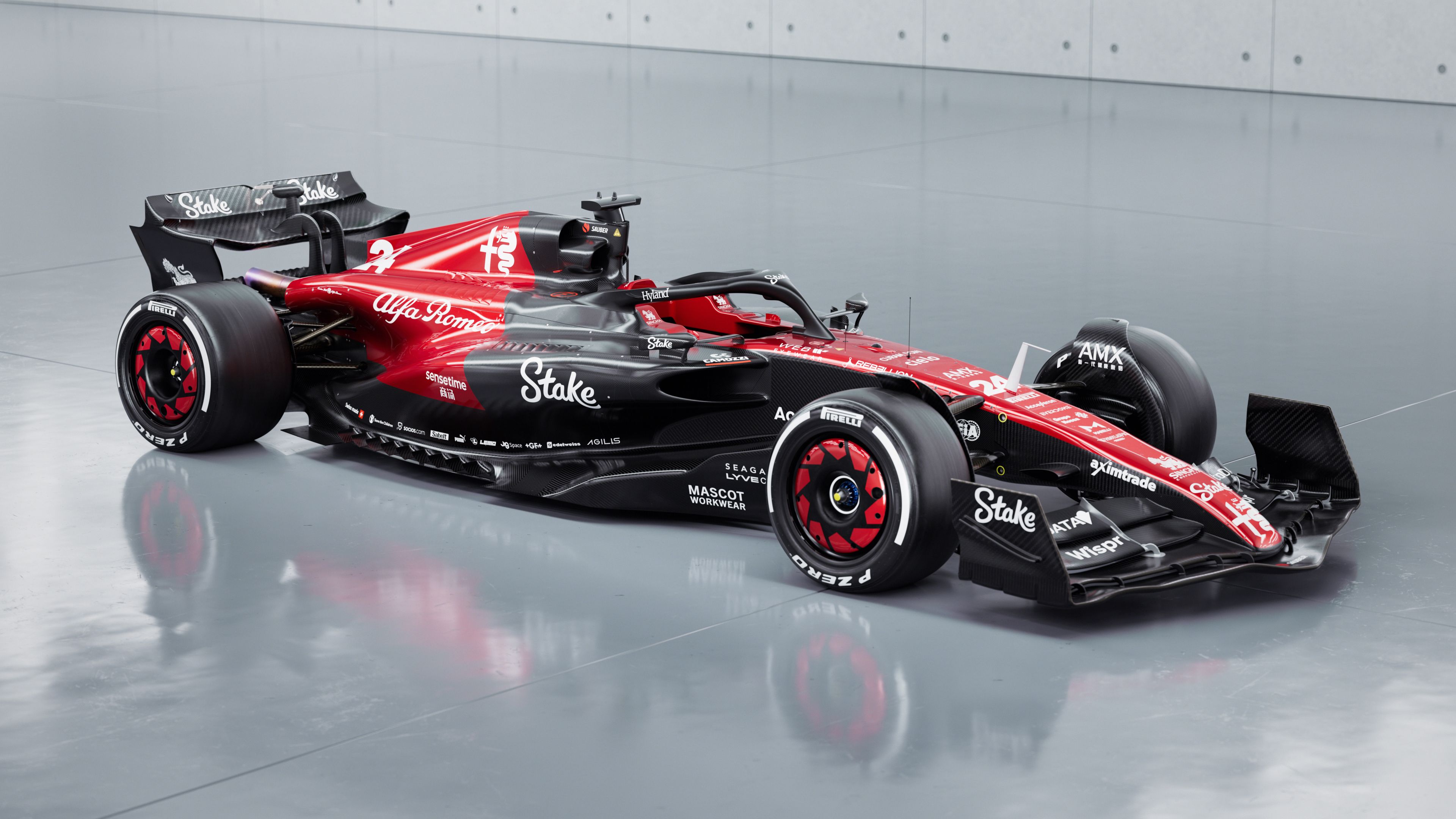 First Images of Alfa C43: Goal for 2023 F1 is 'Aim Higher'