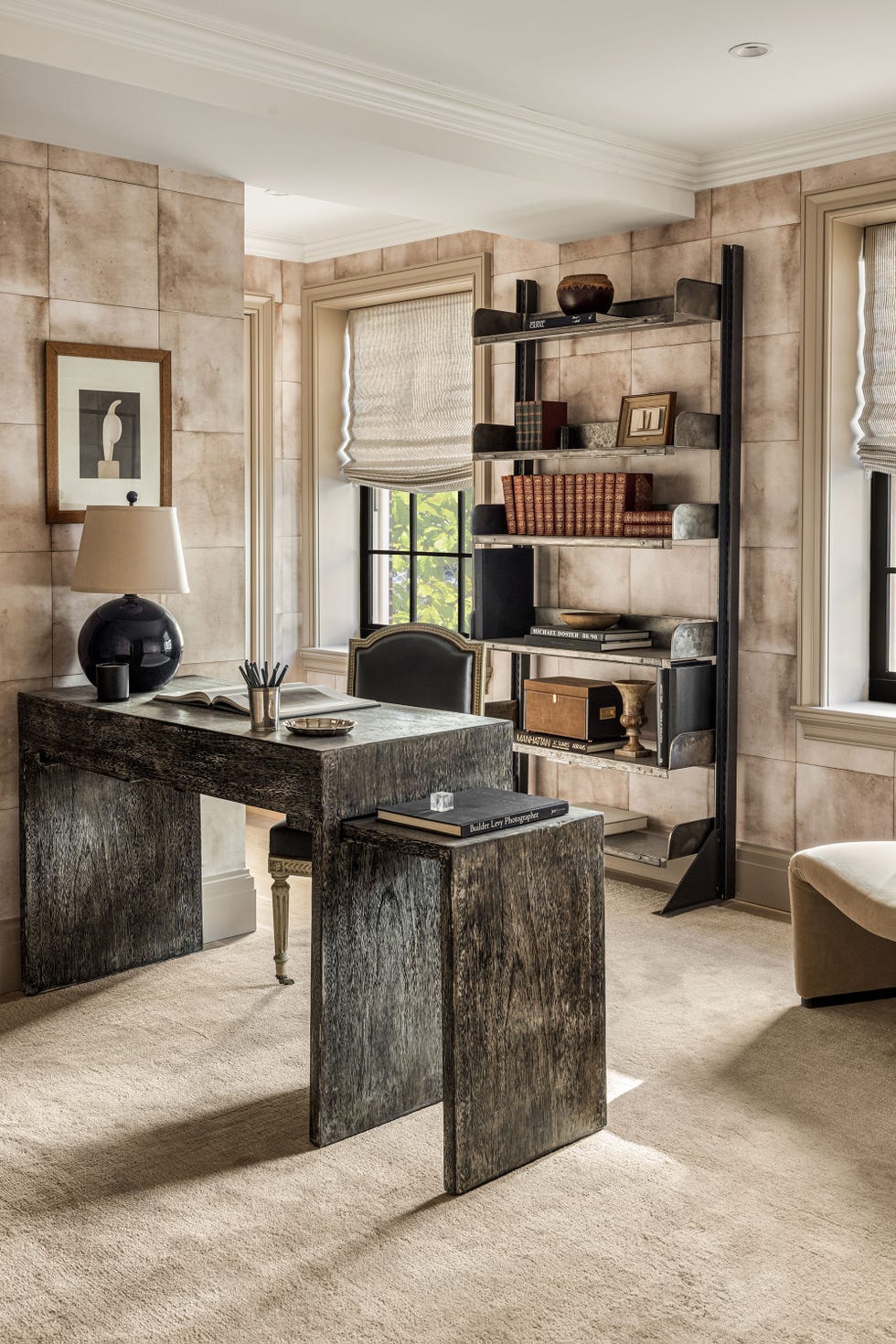 home office in a luxury residential interior