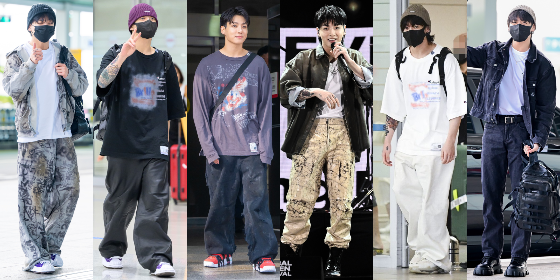 BTSグク着用 nike stussy セットアップ - ナイロンジャケット