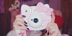 Cámara fotos Hello Kitty