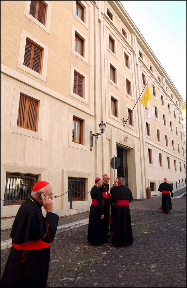 Cardinals from all over the world have gathered in Rome, Italy to celebrate John Paul II's 25th anniversary as pope on October 16th, 2003.