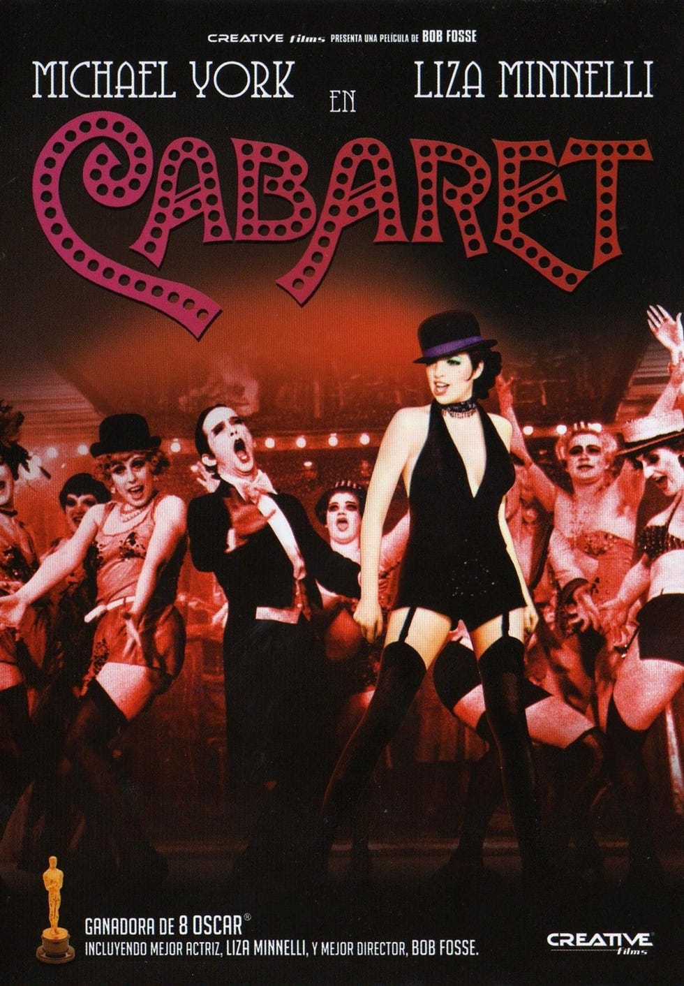 promotional poster for the film cabaret featuring main cast members