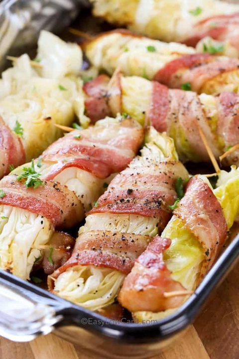 cabbage recipes bacon wrapped cabbage