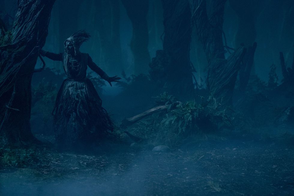 guillermo del toro's cabinet of curiosities lize johnston as keziahwitch in episode dreams in the witch house of guillermo del toro's cabinet of curiosities cr ken woronernetflix © 2022