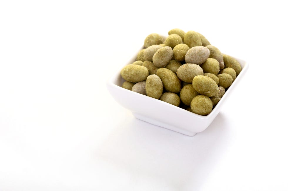 cacahuetes de wasabi