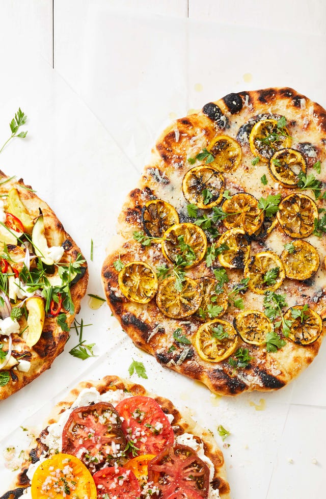 summer squash pizza