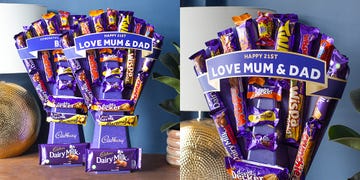 cadbury chocolate bouquet