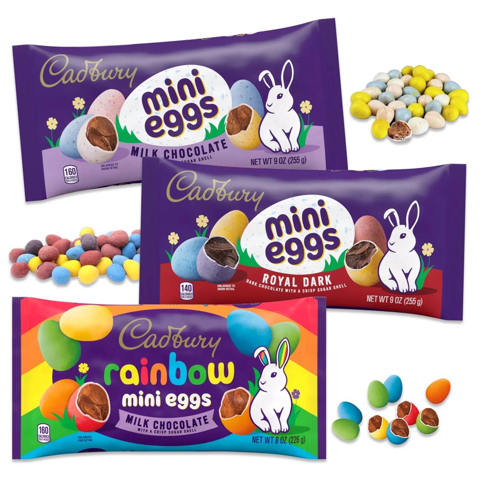 cadbury mini egg varieties