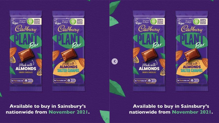 Cadbury's Dairy Milk Chocolate Is Now Available In A Vegan Bar