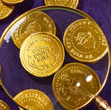 cadbury chocolate coins