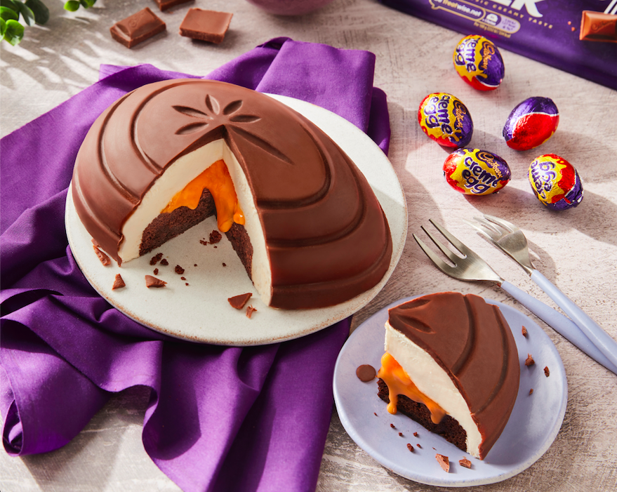 Chocolate Cadbury Creme Egg Cake – Maverick Baking