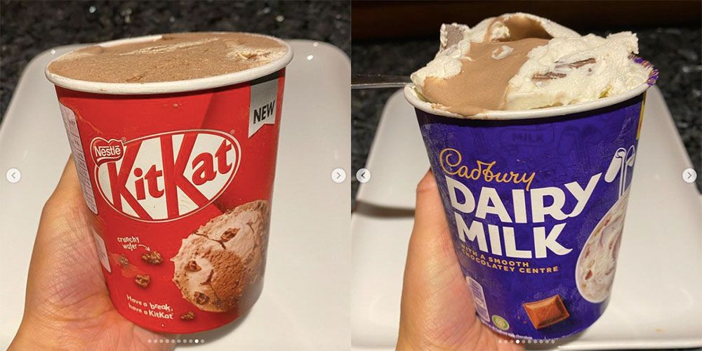 Dairy milk deals ice cream