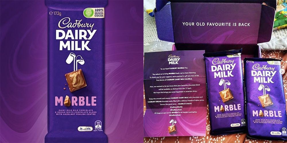 Cadburys marble deals