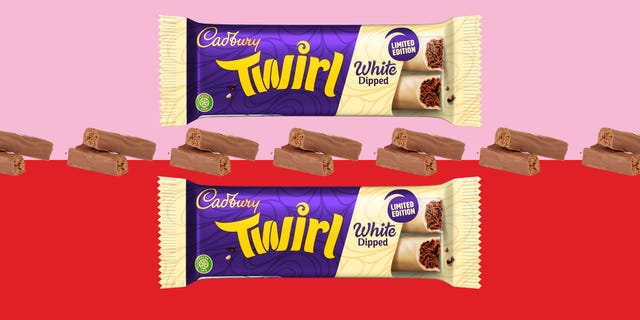 cadbury twirl white dipped