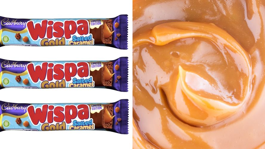 Cadbury to launch limited-edition Wispa Gold Salted Caramel