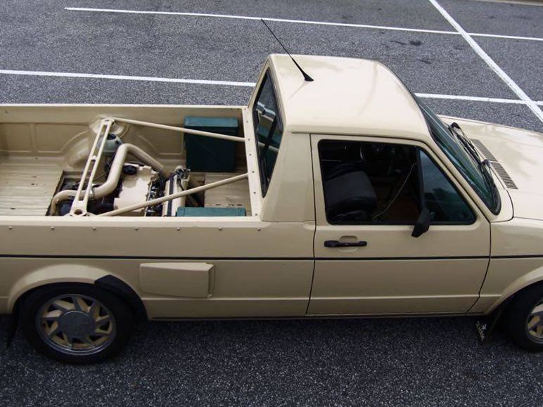 A Mid-Engine VW Caddy With a Turbo VR6 Is a Truck Full of Rad