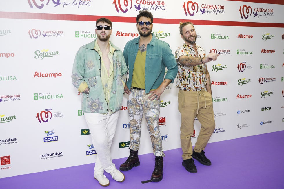 cadena 100 por la paz photocall
