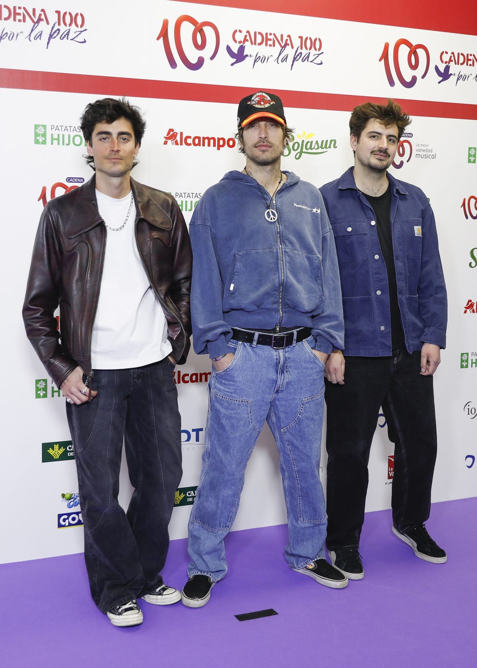 cadena 100 por la paz photocall