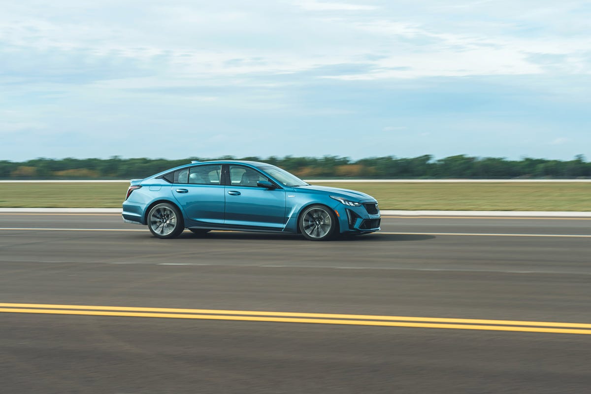 Cadillac CT5-V Blackwing at the 0-to-150-to-0-MPH Speed Test 2023