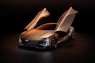 Cadillac Opulent Velocity Concept Imagines an Electric V-Series Hypercar