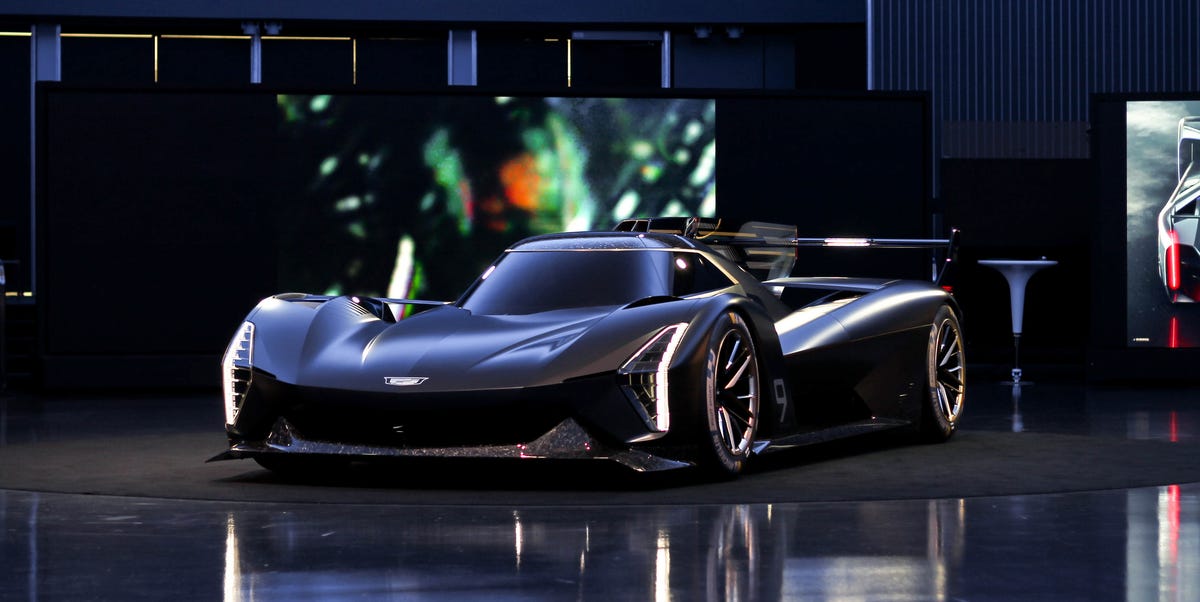 Cadillac Project GTP Hypercar Looks Like Batman's Le Mans Car