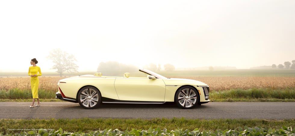 Cadillac Sollei Luxury EV Convertible Concept Photo Gallery